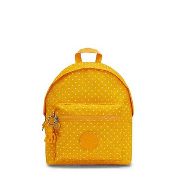 Kipling Reposa Printed Rugzak Geel | NL 1608WN